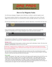 DRO PROS Digital Readout Library